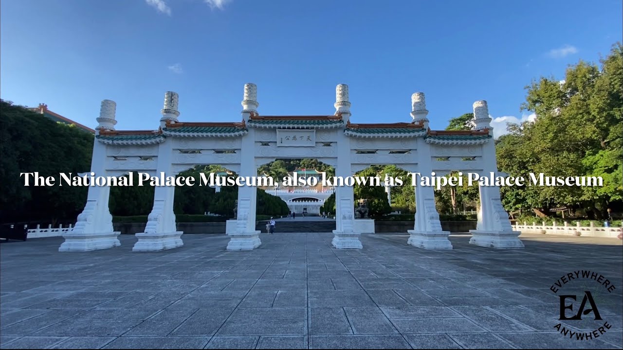 National Palace Museum and Zhishan Garden, Taipei City, Taiwan