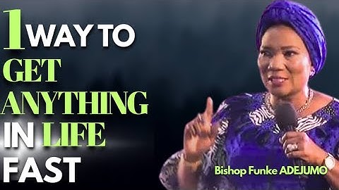BISHOP FUNKE ADEJUMO - 1 WAY TO GET ANYTHING IN LIFE // How To Get Whatever You Want Without Stress🤔