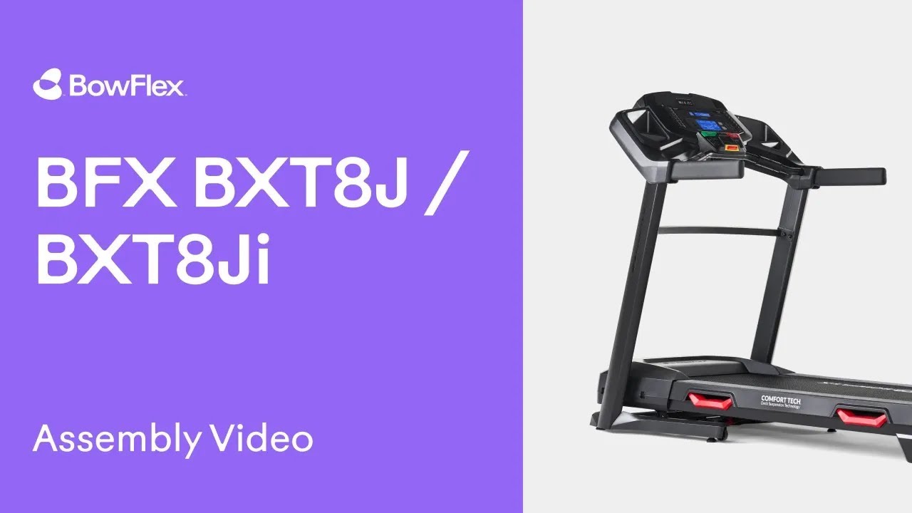 BowFlex BXT8JI JRNY Treadmill