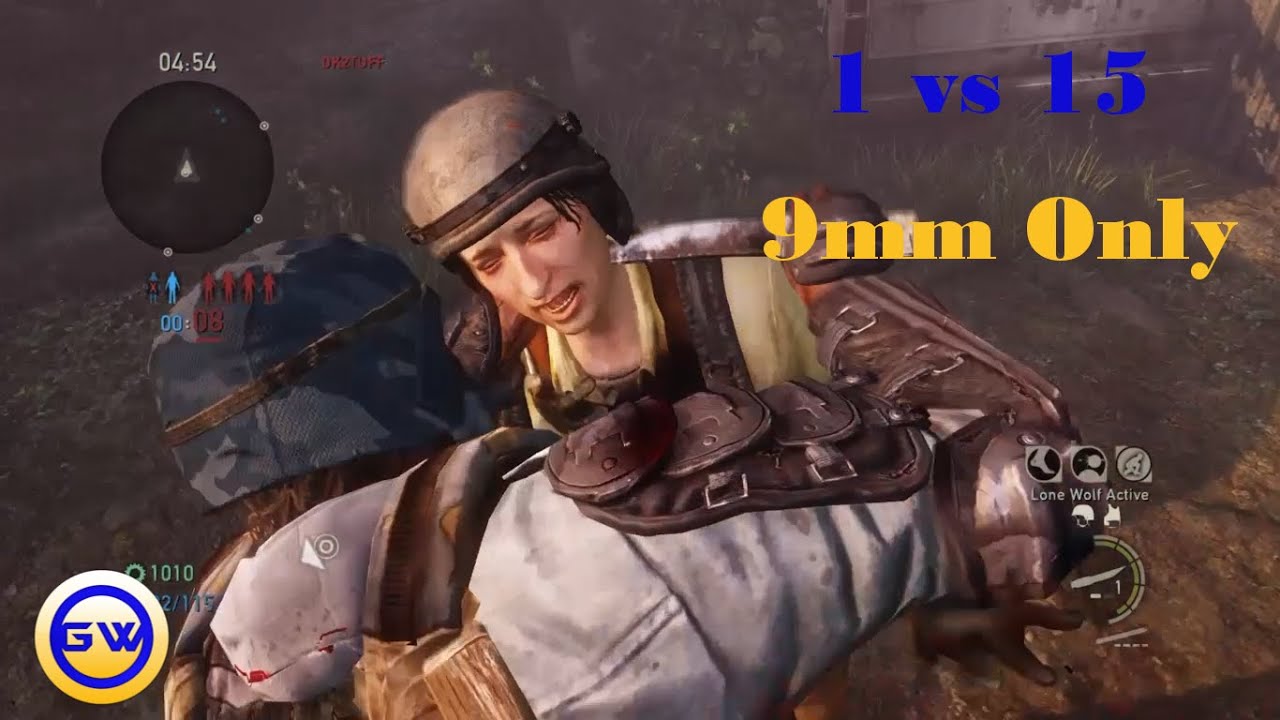 1 vs 15 (9mm Only) Comeback - The Last of Us : Remastered Multiplayer