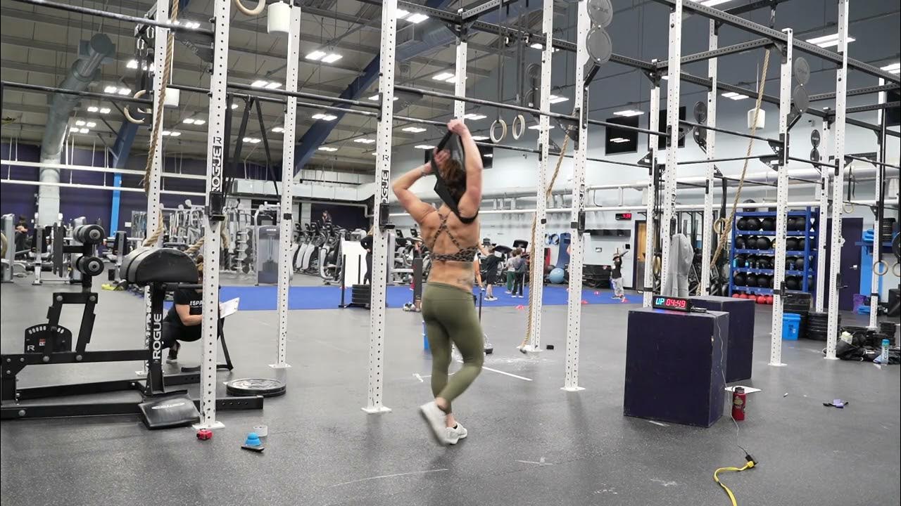 Colette Casey Crossfit Quarterfinal Workout 2 YouTube