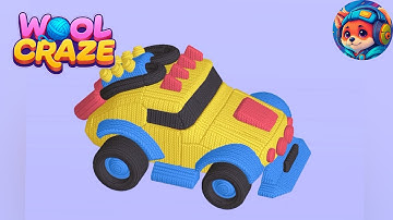 Wool Craze Puzzle level 51 Guide & Answers | Mobile Gameplay Walkthrough