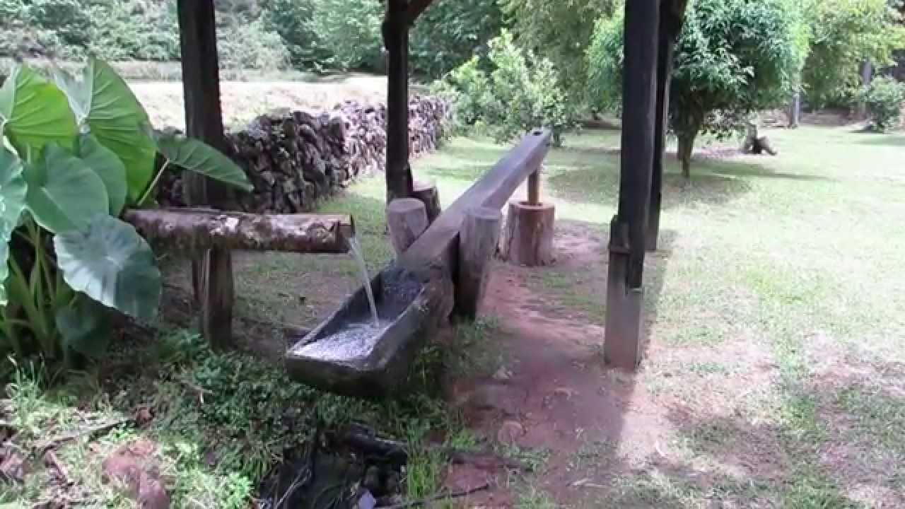 Pilão d'água ou Monjolo