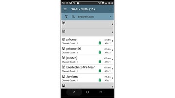 App Training - WiFi Application. Discover 802.11 devices, channels used, RF statistics and more