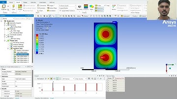 Vibration of Structure | Plate Modal Analysis | Ansys