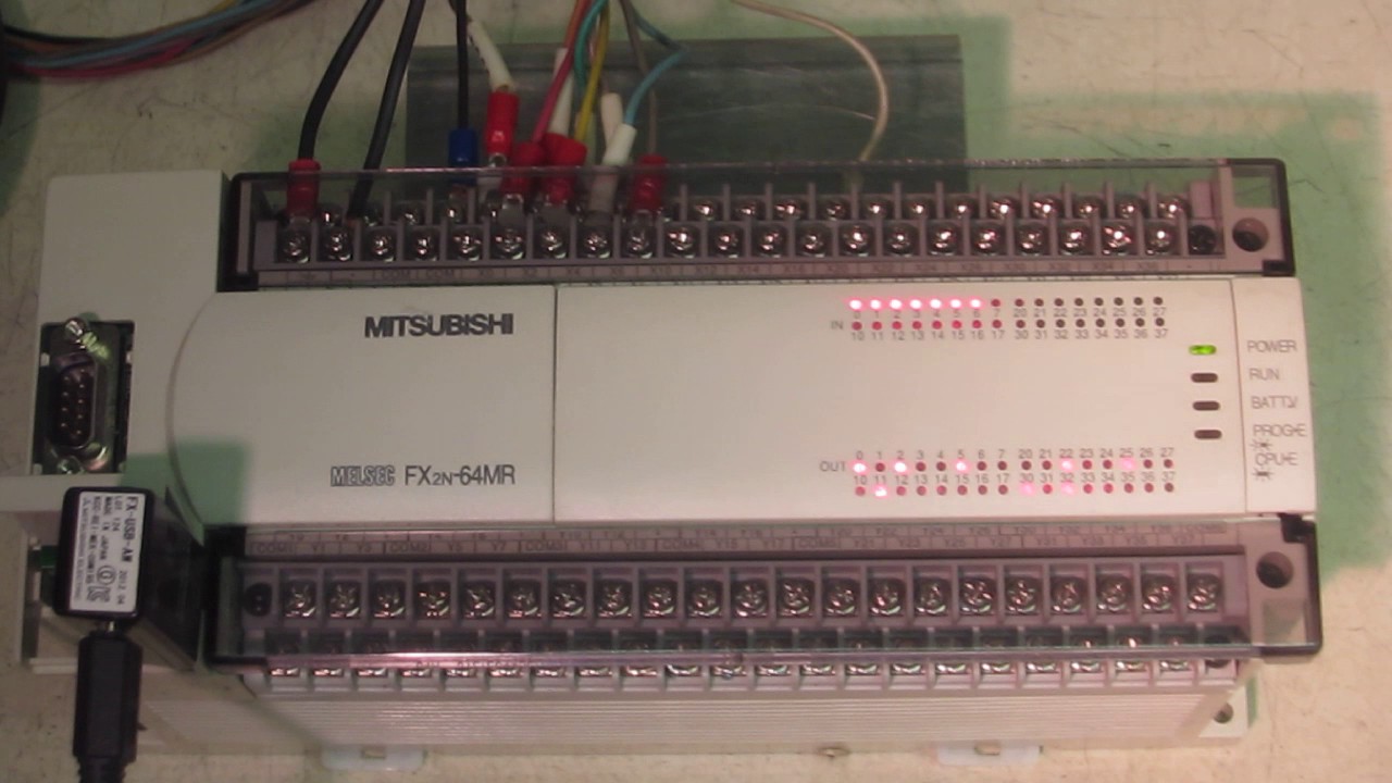 Mitsubishi fx2n программирование