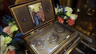 В столице Беларуси встретили великую святыню – частицу Пояса Пресвятой Богородицы