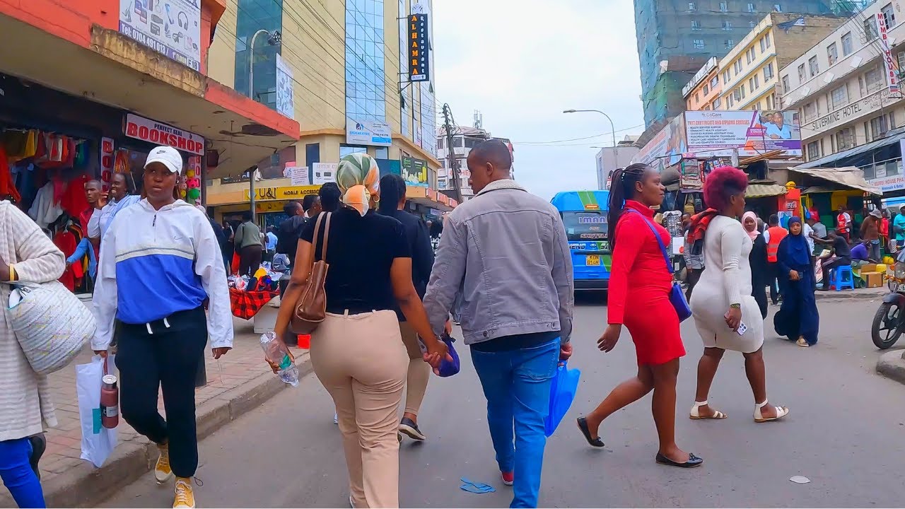 Nairobi Kenya 🇰🇪, African city tour [4k street walk]