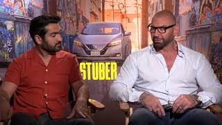 Stuber - Itw Kumail Kumail Nanjiani and Dave Bautista (Cam X) (official video)
