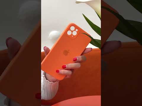 Чохол на iPhone 7 plus / iPhone 8 plus фіолетовий матовий силіконовий з мікрофіброю та захистом на камеру квадратні кути, видео 2