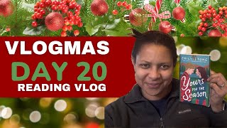 VLOGMAS 25 Day 20 | Reading and prepping for Christmas | RunwrightReads