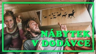 Přestavba dodávky [10] Výroba skříně nad postel do obytné dodávky Dodynky