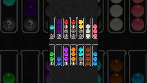 Ball Sort Color Water Puzzle Level 26 to 38 Walkthrough Solution