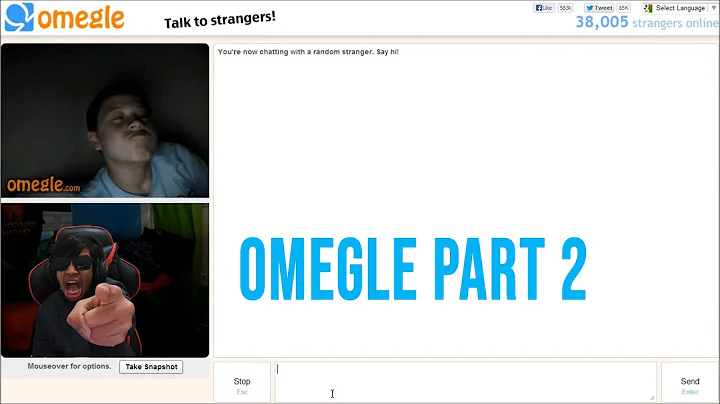 Telling ip hackers their own address on omegle (Saturday nights with EK) (Ep3)