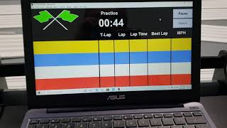 Trackmate Racing Software setup on HO slot car track