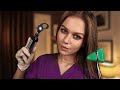 ASMR Relaxing Medical Examination By Russian Student Eye Ear Face Exam ENT Hearing Test ASMR Relaxing Medical Examination By Russian Student Eye Ear Face Exam ENT Hearing Test
