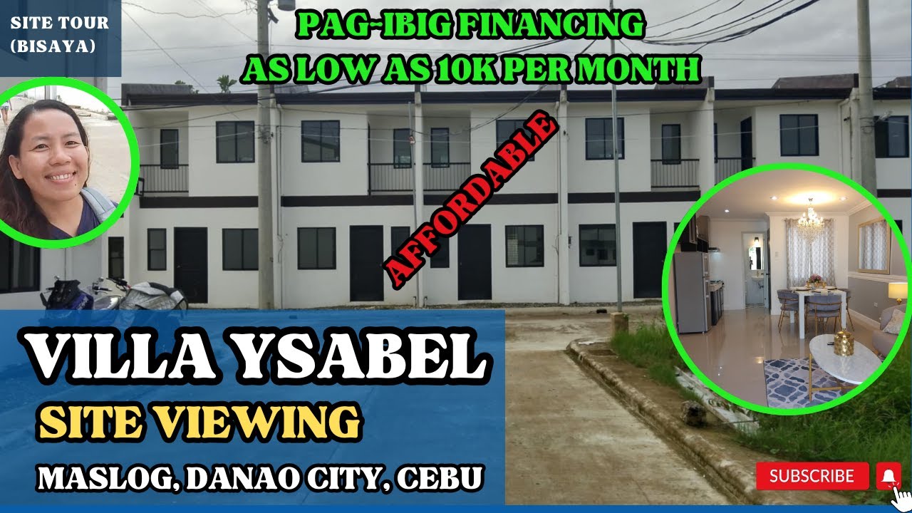House For Sale | Affordable House For Sale in Danao | Villa Ysabel  Site Tour | Pag-ibig Financing