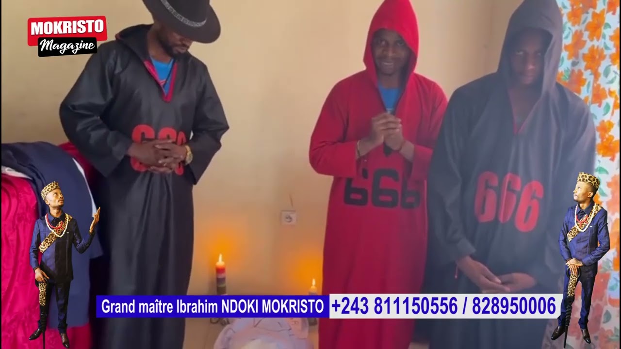 Le docteur Ibrahim ndoki mokristo défit tout le maitre spirituel de la rdc