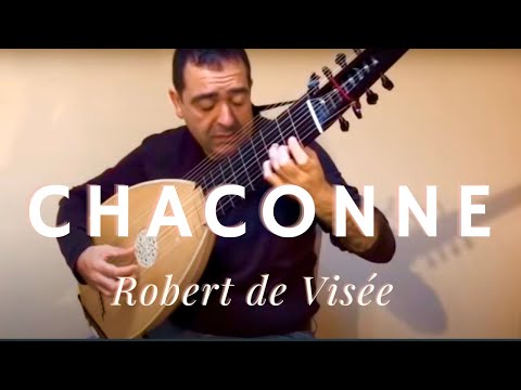 Chaconne by Robert de Vise, played on the 14 course theorbo by Xavier Daz-Latorre