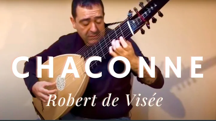 Chaconne by Robert de Vise, played on the 14 cours...