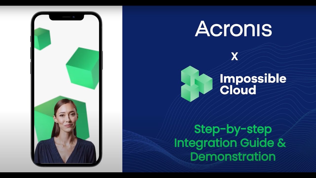 Impossible Cloud x Acronis | How to integrate - YouTube