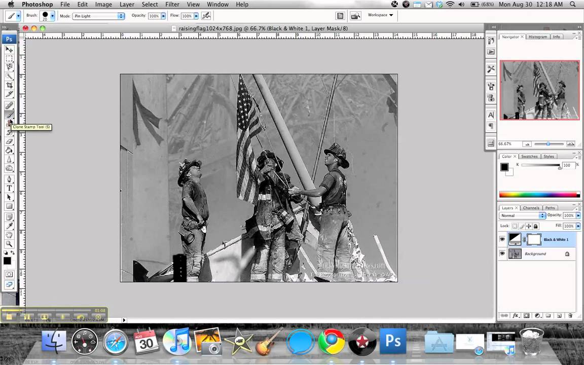 Adding Color to Black and White in CS3 YouTube