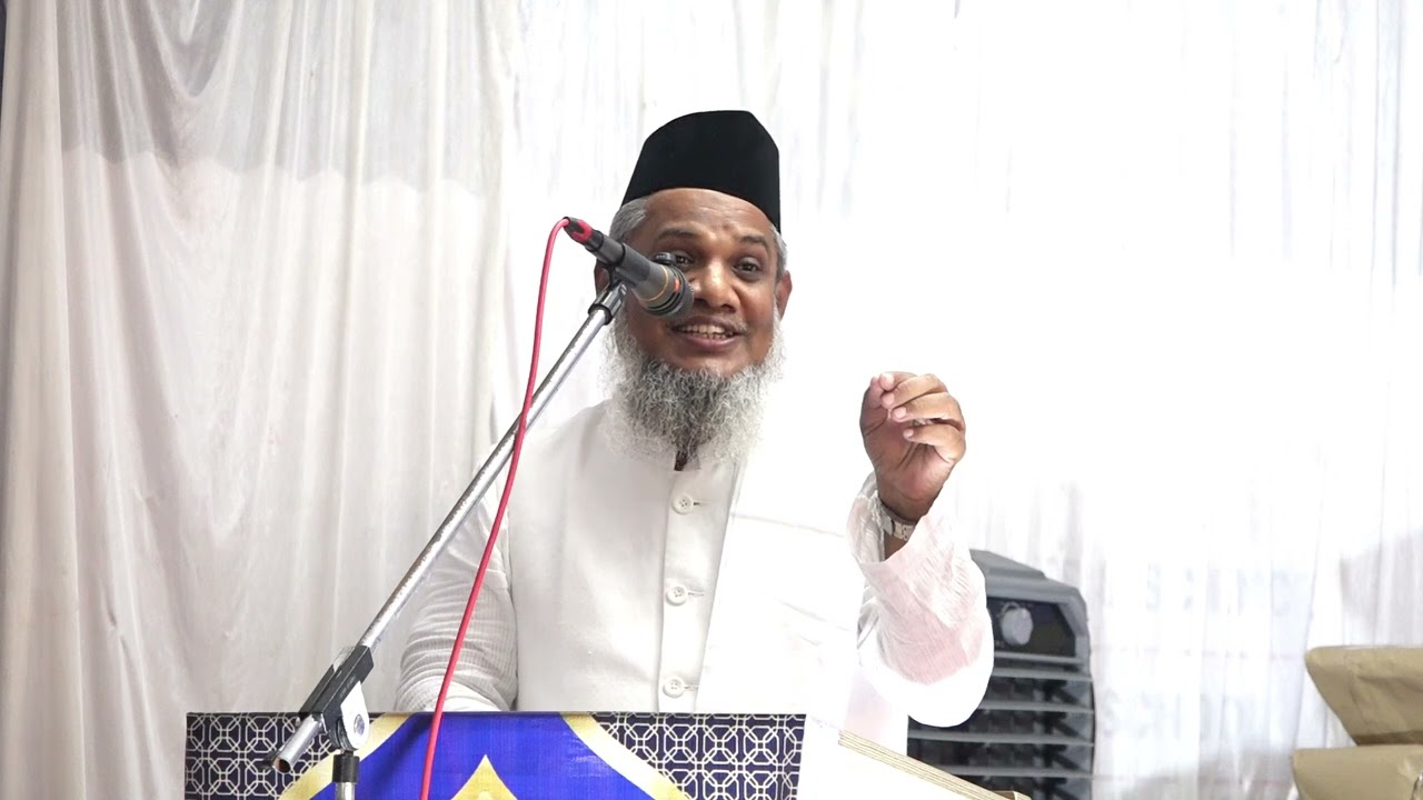 ஜாமிஆ இலாஹிய்யா பேராசிரியர் மௌலானா அப்துல் லத்தீப் பாகவி ஹழ்ரதின் வாழ்த்துரை