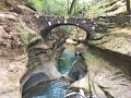 Winter hiking in Hocking Hills: Old Man's Cave to Cedar Falls