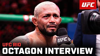 Deiveson Figueiredo Octagon Interview | UFC Rio