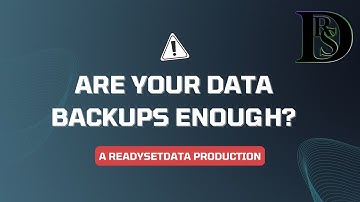 Is Backing-Up Your Data Enough? Understanding Data Server Backups