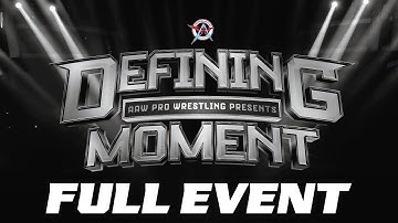 FULL EVENT: Defining Moment 2025 | AAW Pro
