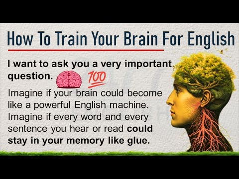 How to Train Your Brain for English 🧠 || How To Learn English || Learn English Through Story✅