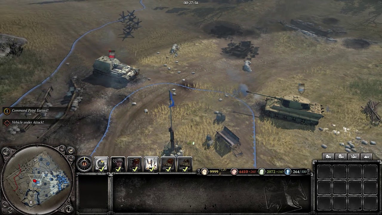 Company of Heroes 2 Elefant vs KingTiger YouTube