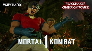 Mortal Kombat 1 - Champion Tower Peacemaker Very Hard - No Matches / Rounds Lost
