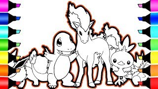 Fire Type Pokemon Coloring Pages [2025]