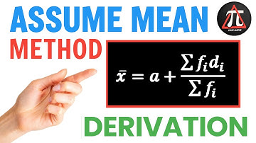 Assume Mean Method to calculate Mean | Step-by-step proof | Very Easy and Logical | @Yourmaths
