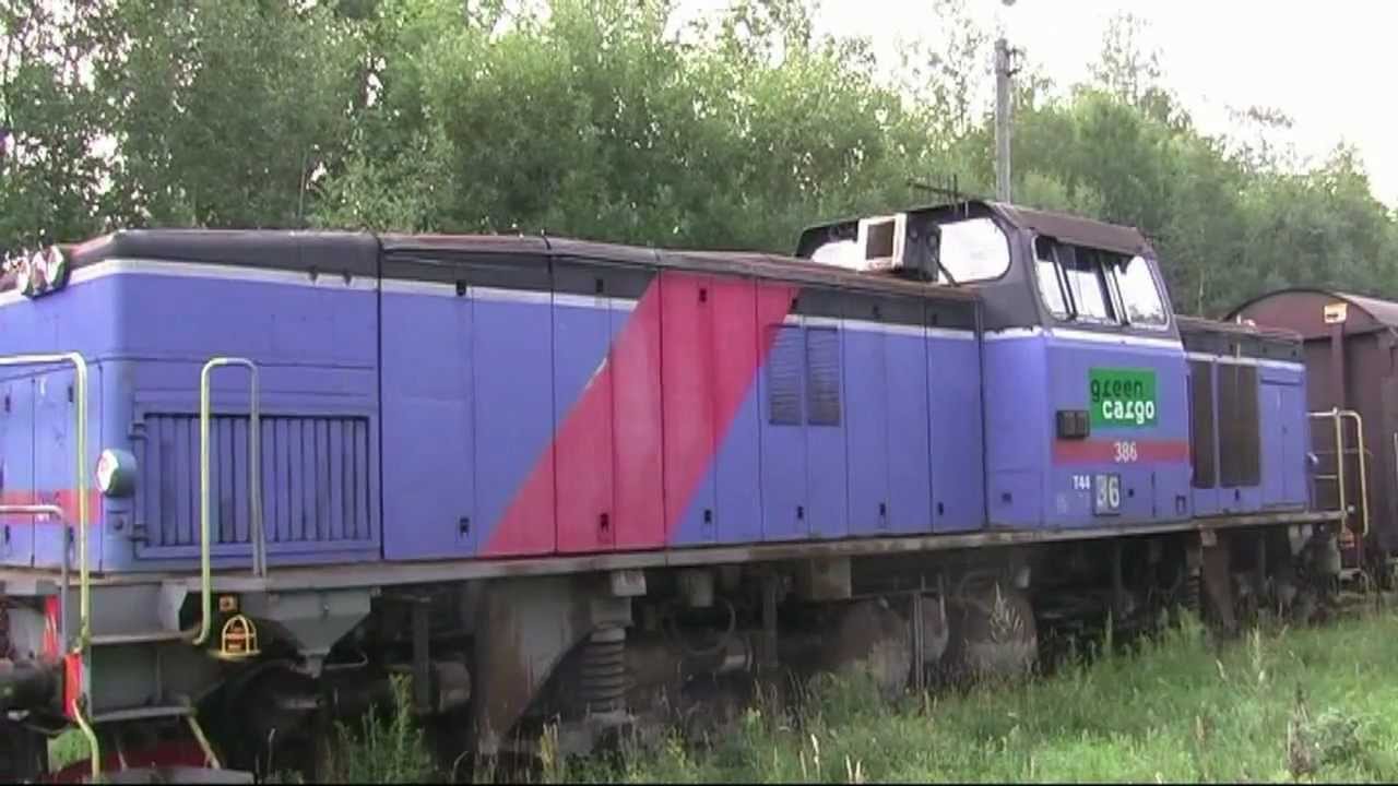 Shunting in Billingsfors and Åsensbruk (Trains in Sweden in June 2006 Part 4)