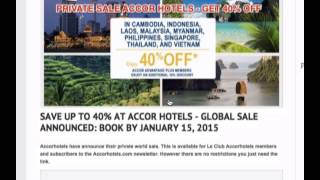 Accor Hotel Sale Promo Codes Hotel