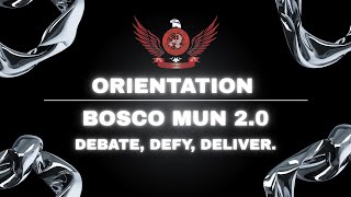 Details Orientation - BoscoMUN 2.0 Update