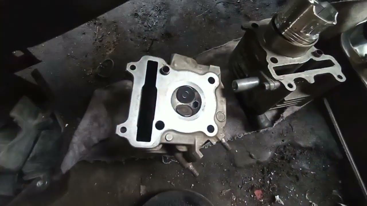 cara nouvo/mio main seher 54 custom noken as saja mesin halus gak loyo lagi !!?