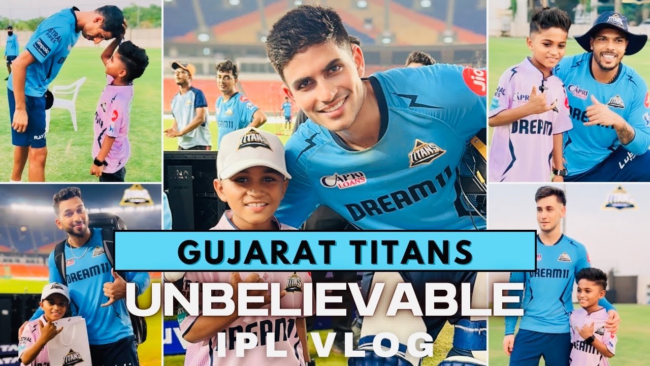Tappu’s Meet Gujarat Titans Team😍||TATA IPL 2024🏏||Tappu Parmar Vlog