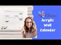 Erin Condren Acrylic Wall Calendar