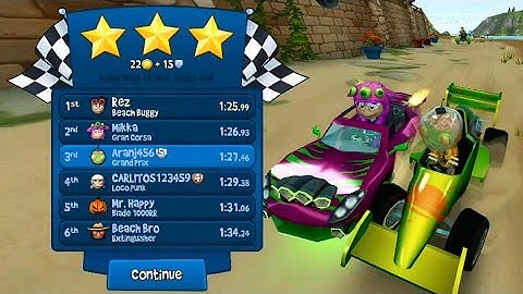 Beach Buggy Racing 2 Game - Shortcut Map New Update - B B Racing 2 - Android Gameplay Part 20