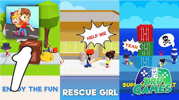 Rescue Plan Gameplay #1 All Levels (Android, IOS)