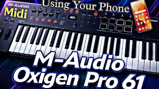 M-Audio Oxygen Pro 61 Review | Best MIDI Keyboard for Producers? 🎹 #music #maudio #keyboard #midi 