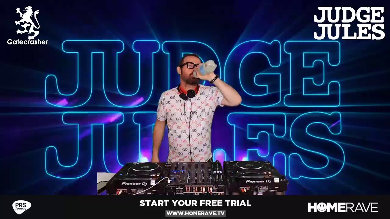 Judge Jules Gatecrasher Livestream (20th March 2021)