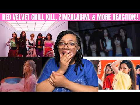 RED VELVET CHILL KILL, ZIMZALABIM, DUMB DUMB, ICE CREAM CAKE, & ONE OF THESE NIGHTS REACTION!!
