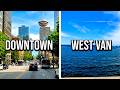 [4K] How Is the Drive from Downtown Vancouver to West Vancouver Beach? Scenic Tour 🚗
