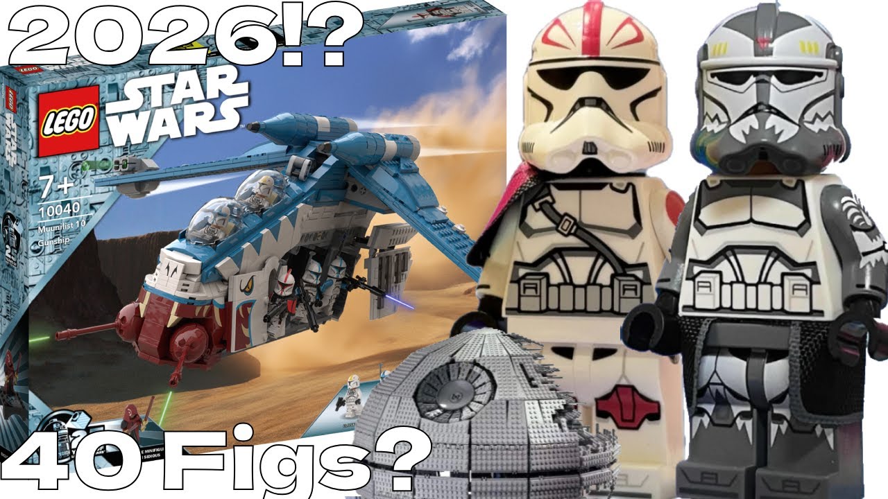 Lego P2 Wollfe!? Muunilinst 10 Gunship?, Captain Fordo?, 40