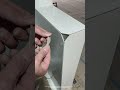 Using a small triangle tile to make a perfect external corner for wall tiles